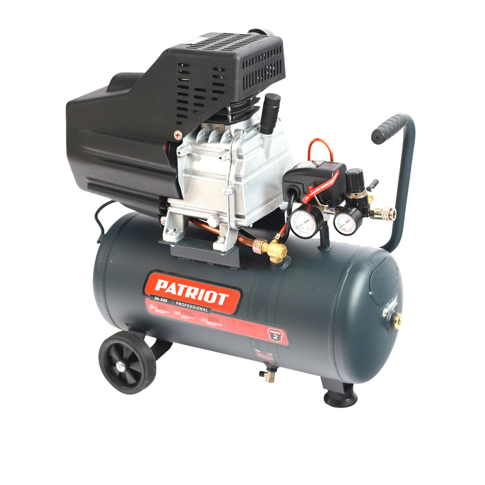 Компрессор поршневой масляный PATRIOT Professional 24-320